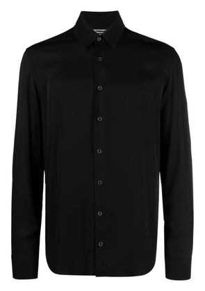 Patrizia Pepe long-sleeved button-up shirt - Black