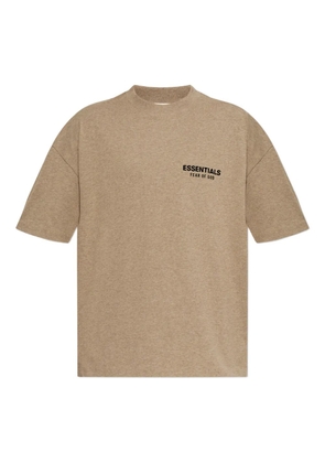 FEAR OF GOD ESSENTIALS logo-detail T-shirt - Neutrals