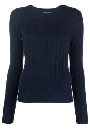 Polo Ralph Lauren cable-knit cashmere jumper - Blue