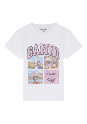 GANNI x Disney print T-shirt - White