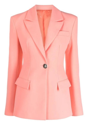 The Attico single-breasted blazer - Pink