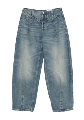 Alexander McQueen whiskering-effect jeans - Blue