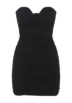 Elisabetta Franchi ruched mini dress - Black