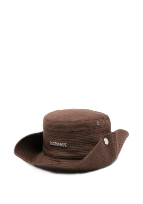 Jacquemus Le Bob de-Nimes bucket hat - Brown