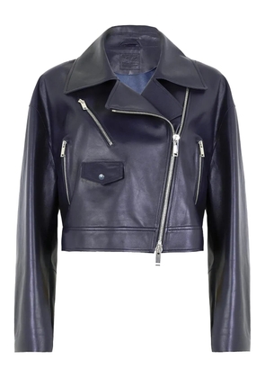 Desa 1972 leather jacket - Blue