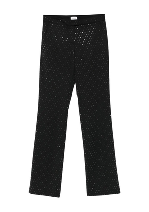 THE ANDAMANE crystal-embellished trousers - Black
