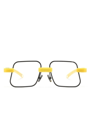 VAVA Eyewear x Suzanne Ciani square-frame glasses - Yellow