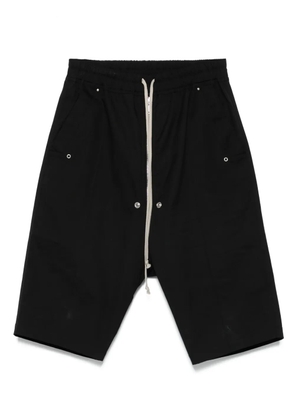 Rick Owens drawstring pockets shorts - Black