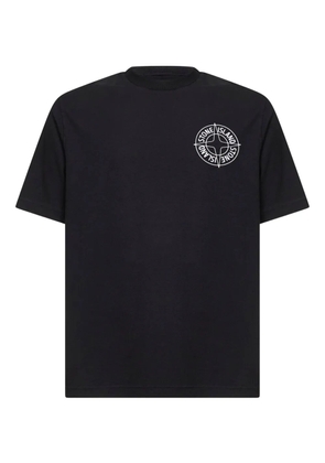 Stone Island logo-print T-shirt - Black