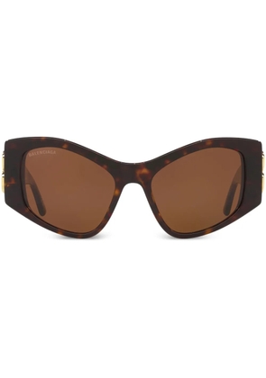 Balenciaga Eyewear Dynasty XL D-frame sunglasses - Brown
