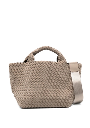 NAGHEDI small St. Barths woven tote bag - Neutrals