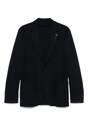 Lardini patch-pocket blazer - Blue