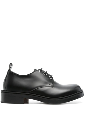 Alexander McQueen skull-embossed Derby shoes - Black