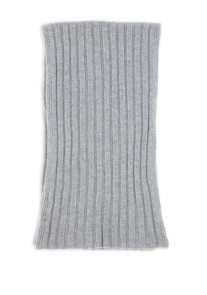 Gran Sasso ribbed scarf - Grey