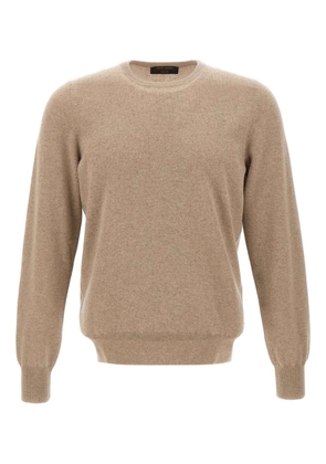 Gran Sasso crew-neck top - Neutrals