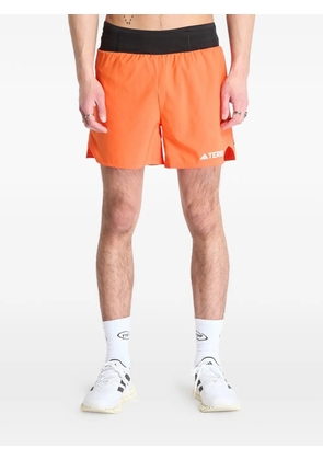 adidas logo-detail shorts - Orange