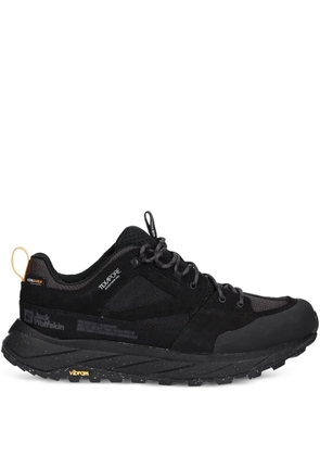 JACK WOLFSKIN lace-up performance sneakers - Black