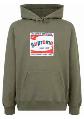 Supreme Shine graphic-print hoodie - Green