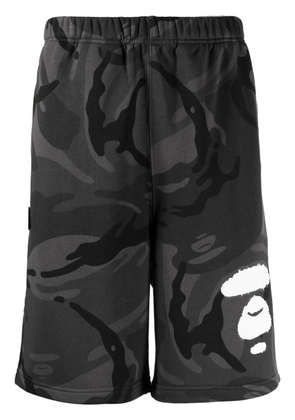 AAPE BY *A BATHING APE® camouflage-print bermuda shorts - Black