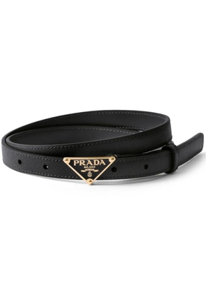 Prada Saffiano-leather belt - Black