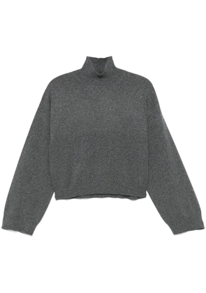 Fabiana Filippi lurex sweater - Grey