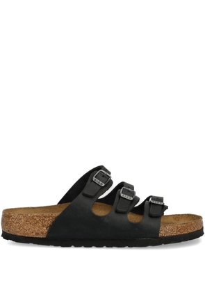 Birkenstock Florida three-strap slides - Black