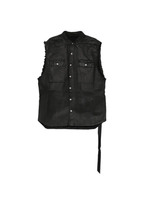 Rick Owens DRKSHDW Tommy Jumbo buttoned pocket gilet - Black
