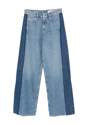 AG Jeans two-tone panelled jeans - LCRO BLUE