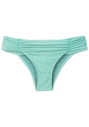 Lygia & Nanny Jasper ruched bikini bottoms - Blue