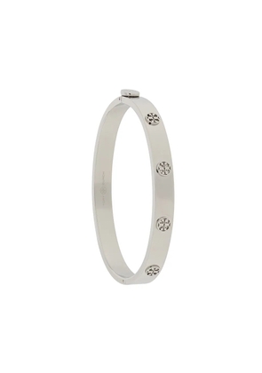 Tory Burch logo detail bracelet - Silver
