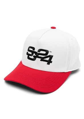 SUMMER GAMES motif-embroidered cap - White
