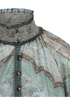 ZIMMERMANN Wanderlust Billow midi dress - Green