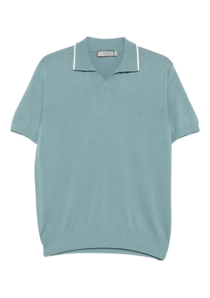 Canali cotton T-shirt - Blue