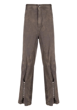 BLUEMARBLE zip-detail straight-leg jeans - Neutrals