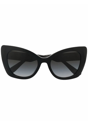 Dolce & Gabbana Eyewear cat eye-frame sunglasses - Black