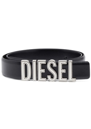 Diesel B-Diesel Rivets leather belt - Black