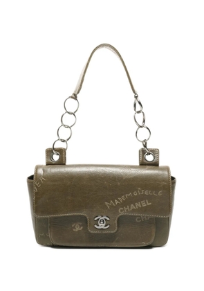 CHANEL Pre-Owned 2003-2004 flap shoulder bag - Brown