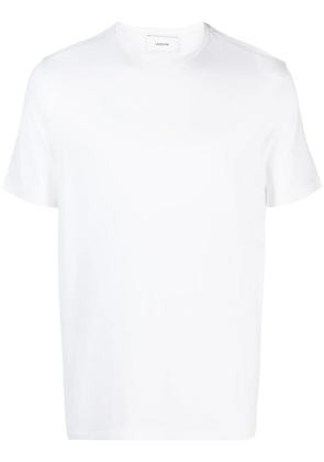 Lardini short-sleeved wool T-shirt - White