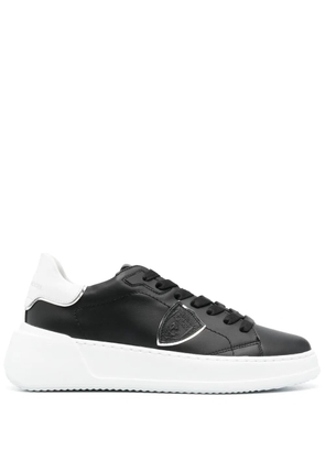 Philippe Model Paris Tres Temple low-top sneakers - Black