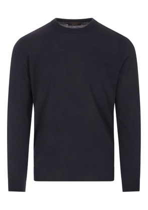 Zanone crew-neck sweater - Blue