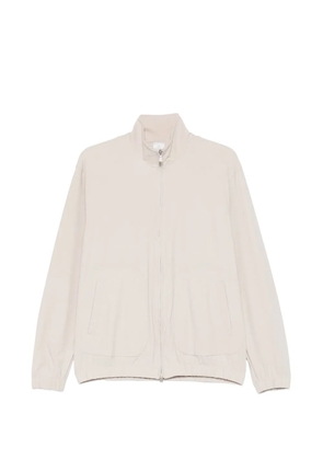 Eleventy high-neck zip-upbomber jacket - Grey