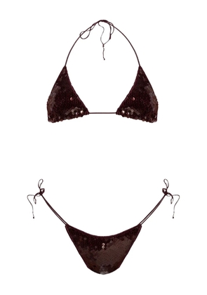 Oséree Paillettes bikini - Red