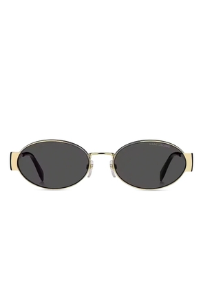 Marc Jacobs Eyewear oval-frame sunglasses - Gold