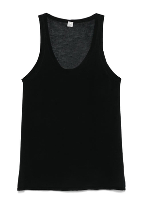 TOTEME knitted tank top - Black