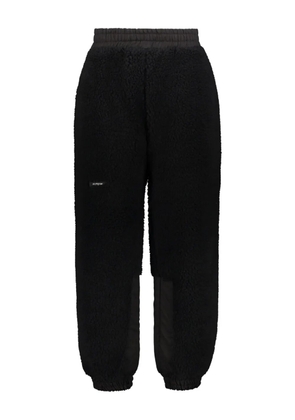 ISO.POETISM logo-patch track pants - Black