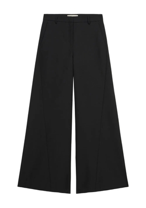 Blumarine wide-leg panelled trousers - Black