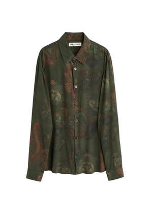 OUR LEGACY Beyond paisley-print shirt - Green