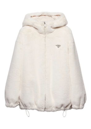 Prada reversible hooded jacket - Neutrals