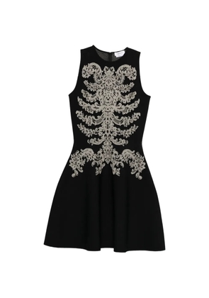 Alexander McQueen sleeveless mini dress - Black