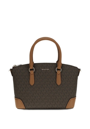 Michael Kors logo-printed tote bag - Brown